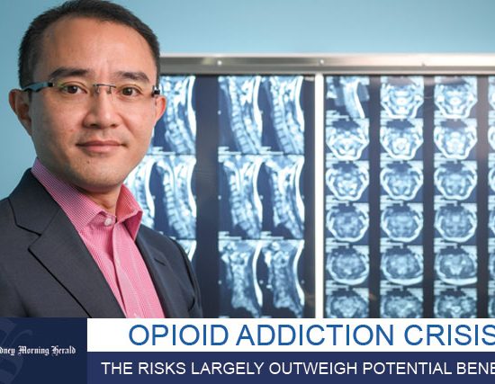dr michael wong campaigns against opioid addiction