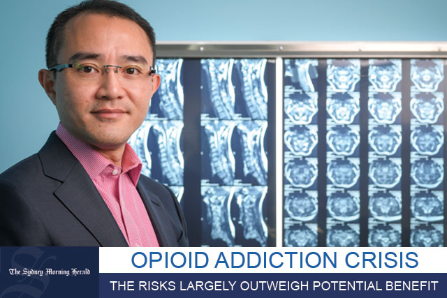 dr michael wong campaigns against opioid addiction